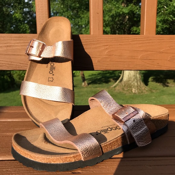 birkenstock fringe sandal